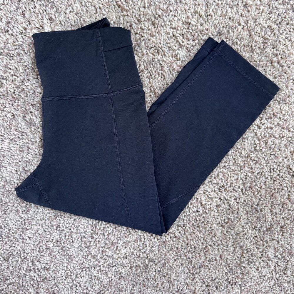 core 10 women size XS high waist capri legging yoga black extra small
